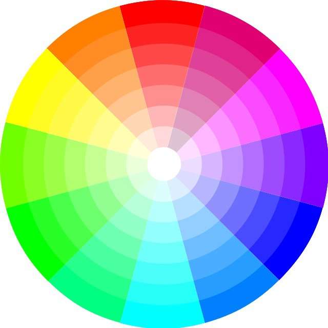 how many colors are on the color wheel